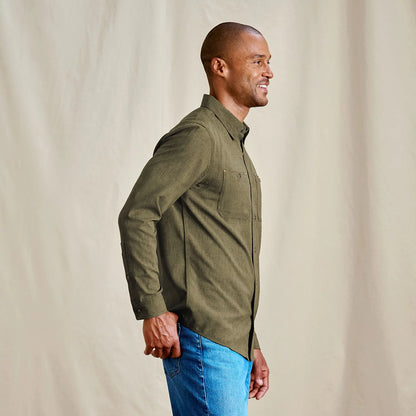 Orvis Budget Friendly - Men's Tech Chambray Long-Sleeve Work Shirt