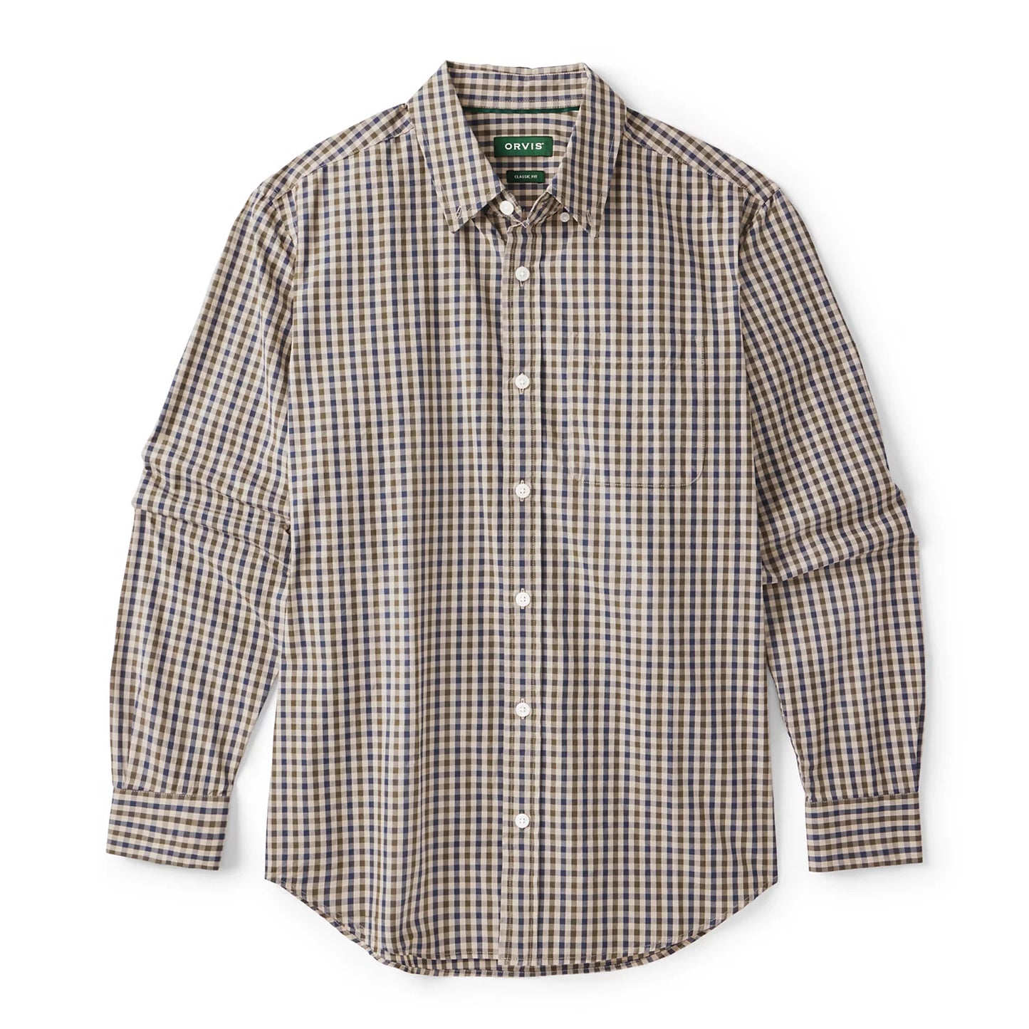 Orvis Popular Choice - Men's Heritage Poplin Long-Sleeve Shirt