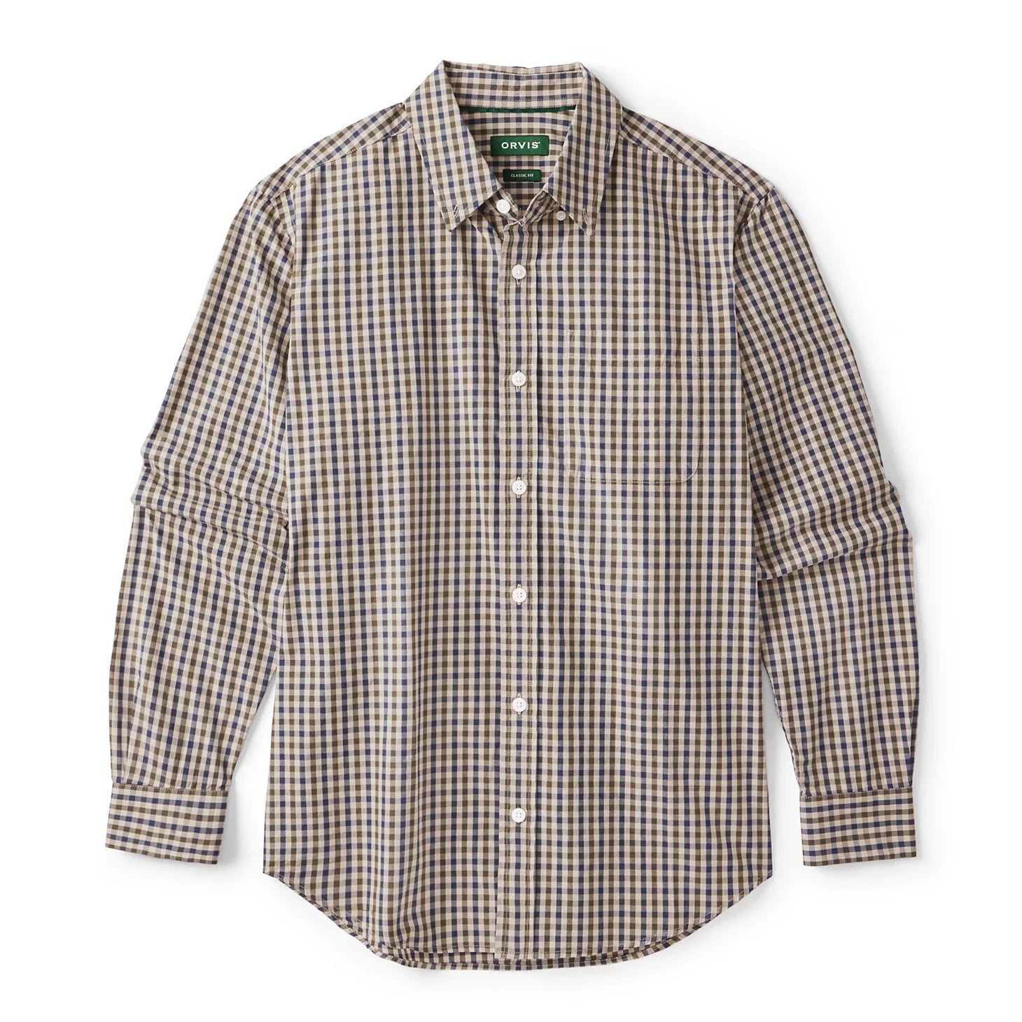 Orvis Popular Choice - Men's Heritage Poplin Long-Sleeve Shirt