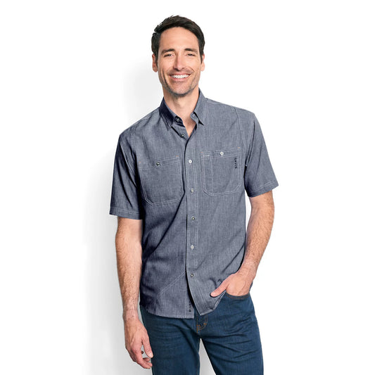 Orvis Best Seller - Men's Tech Chambray Short-Sleeve Work Shirt