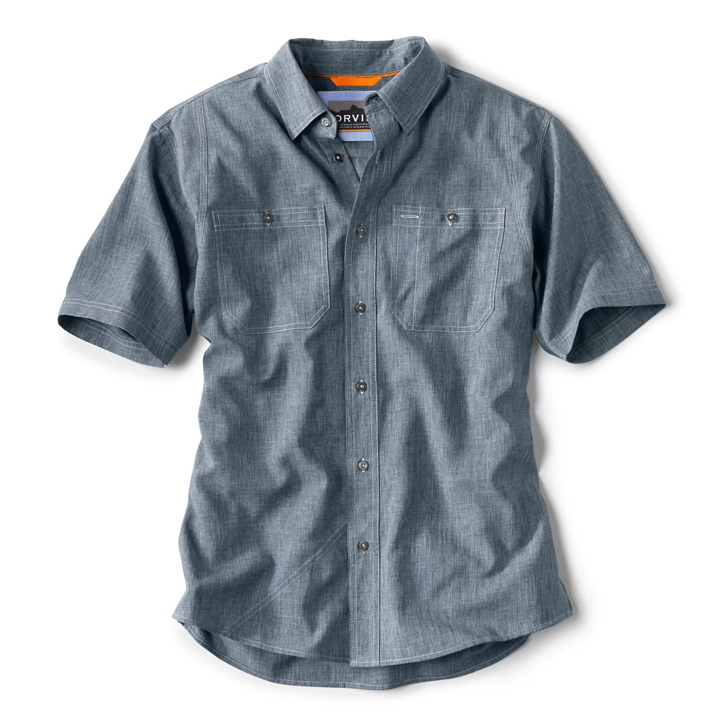 Orvis Best Seller - Men's Tech Chambray Short-Sleeve Work Shirt