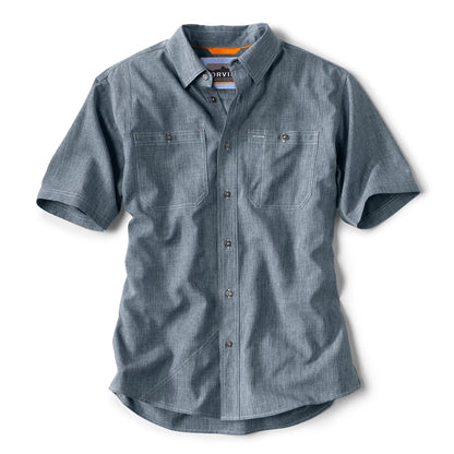 Orvis Best Seller - Men's Tech Chambray Short-Sleeve Work Shirt