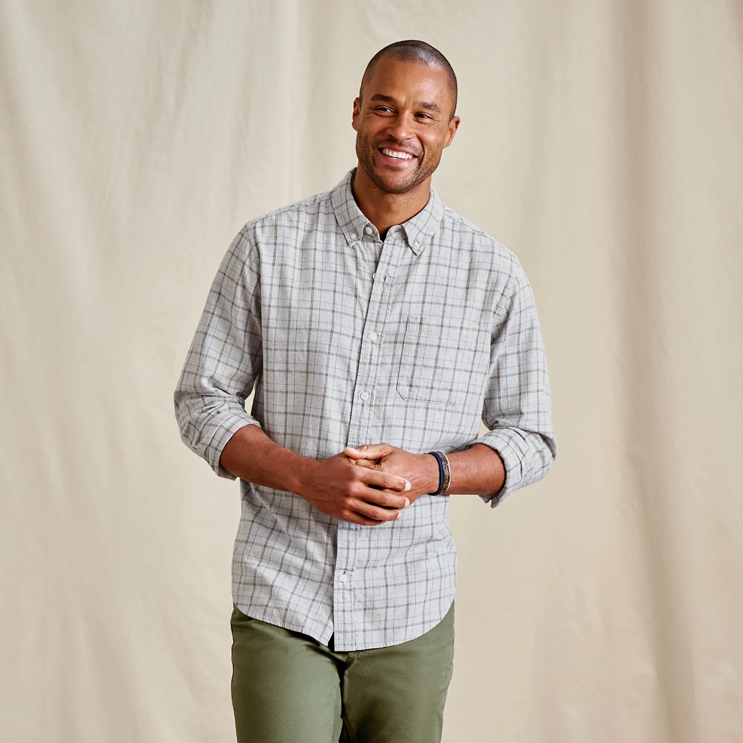 Orvis Value - Men's Sunderland Brushed Twill Long-Sleeve Shirt