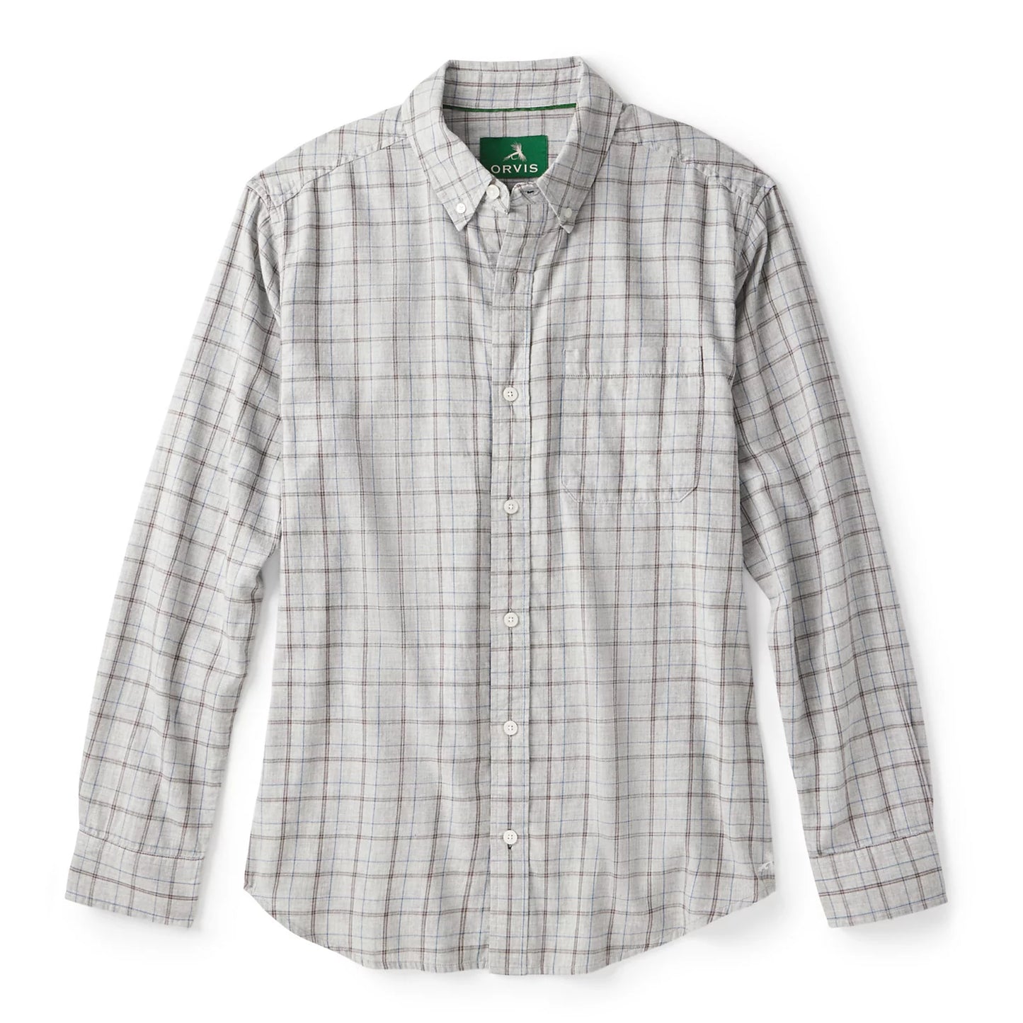 Orvis Value - Men's Sunderland Brushed Twill Long-Sleeve Shirt