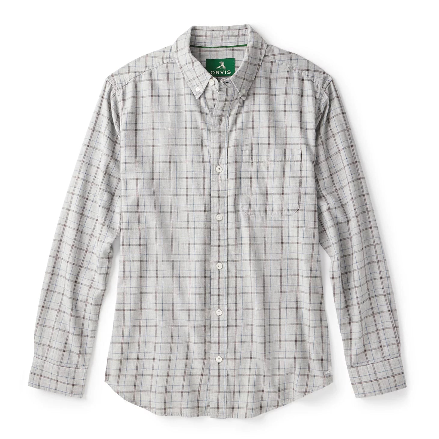 Orvis Value - Men's Sunderland Brushed Twill Long-Sleeve Shirt