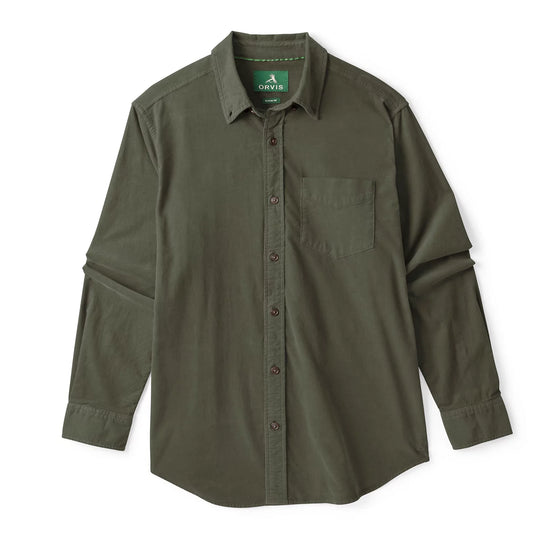 Orvis Affordable - Men's Lightweight Corduroy Long-Sleeve Shirt