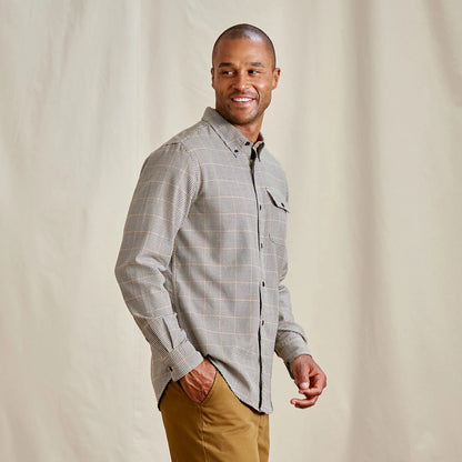 Orvis Best Seller - Spencer Houndstooth Pure Cotton Long-Sleeve Shirt