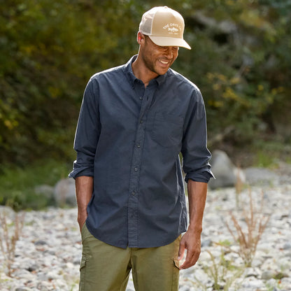 Orvis Customer Favorite -Garment-Dyed Poplin Long-Sleeve Shirt