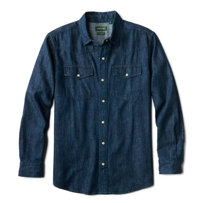 Orvis Featured - Denim Long-Sleeve Western Shirt