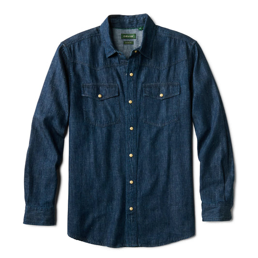 Orvis Featured - Denim Long-Sleeve Western Shirt
