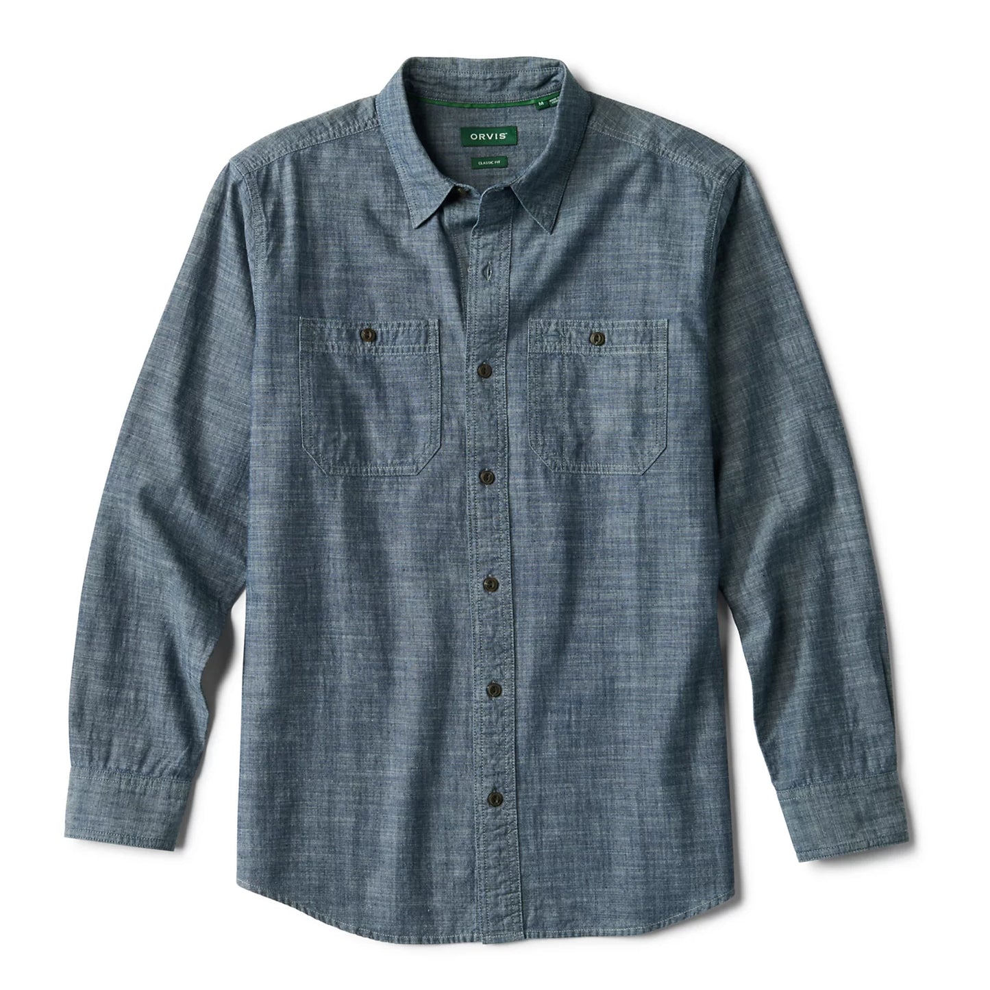 Orvis Customer Favorite -Men's Chambray Long-Sleeve Work Shirt