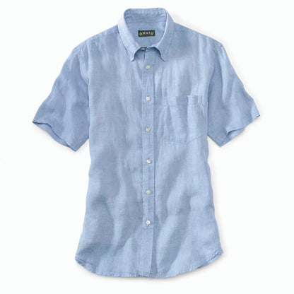 Orvis Limited Edition -Pure Linen Short-Sleeve Shirt