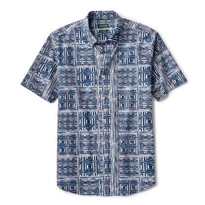 Orvis Popular Choice - Men's Heritage Poplin Printed Short-Sleeve Shirt