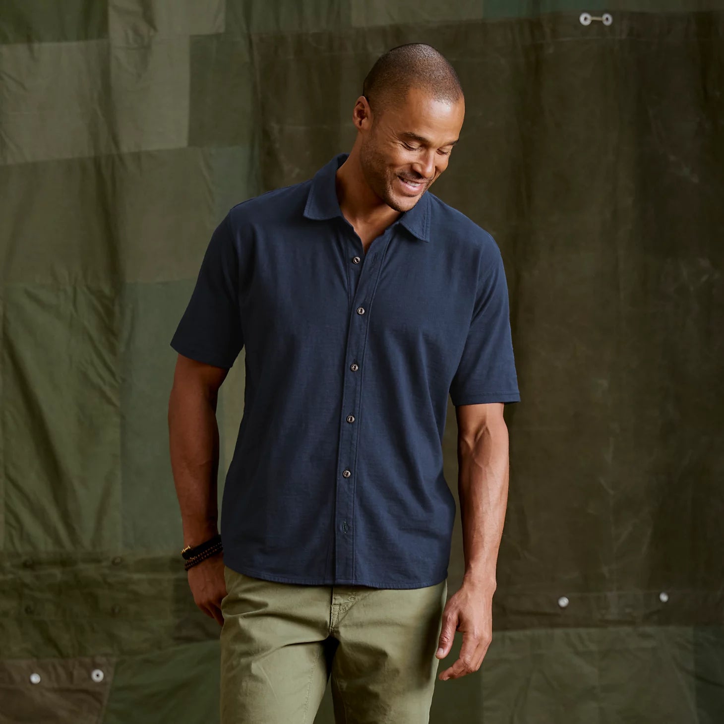 Orvis Value - Men's Bromley Knit Button-Down Short-Sleeve Shirt