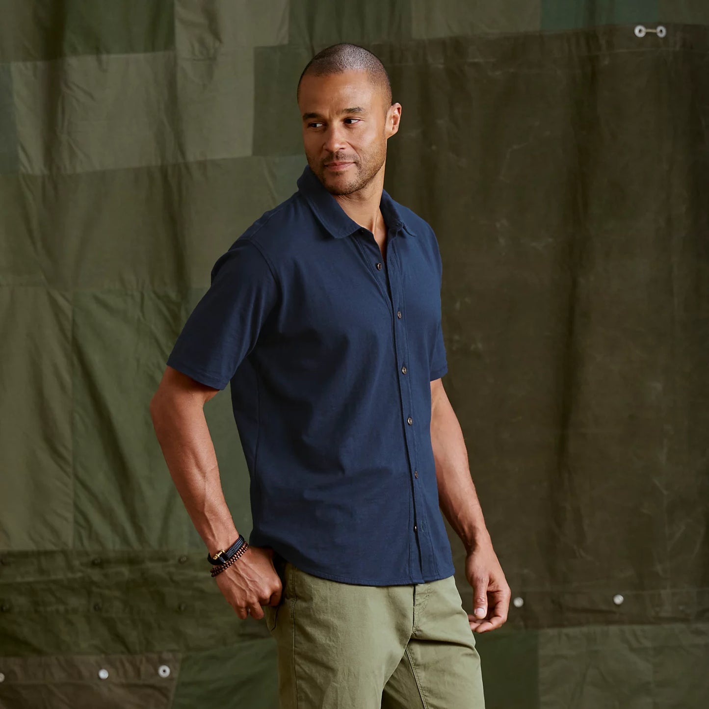 Orvis Value - Men's Bromley Knit Button-Down Short-Sleeve Shirt