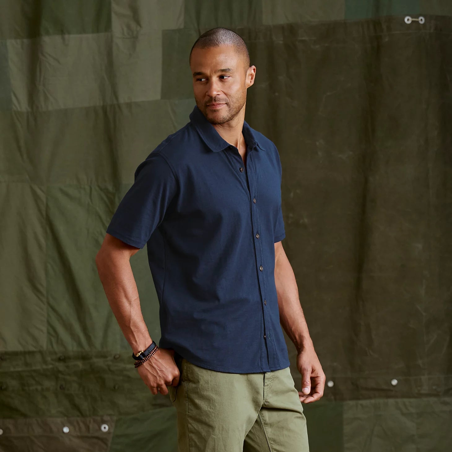 Orvis Value - Men's Bromley Knit Button-Down Short-Sleeve Shirt
