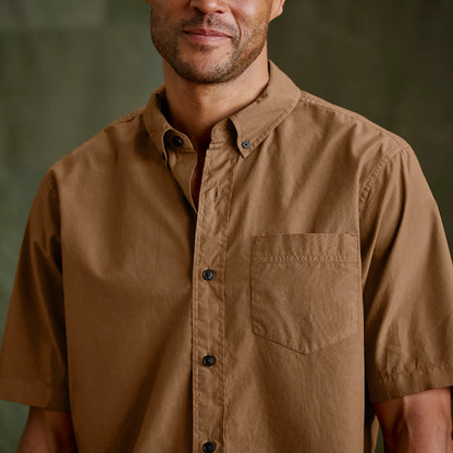Orvis Featured - Garment-Dyed Poplin Short-Sleeve Shirt