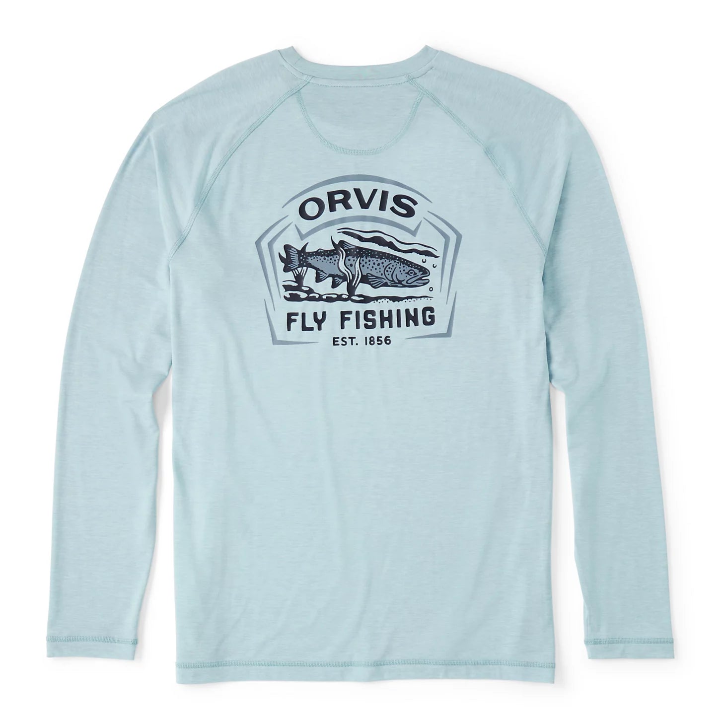 Orvis Best Seller - Men's DriCast™ Long-Sleeve Graphic Crew