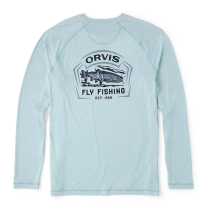 Orvis Best Seller - Men's DriCast™ Long-Sleeve Graphic Crew