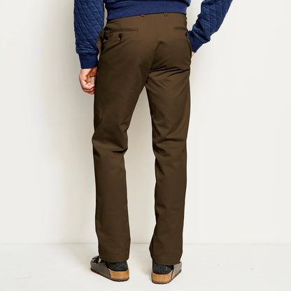 Orvis Limited Edition -Ultimate Khakis Trim Fit Plain-Front Pants