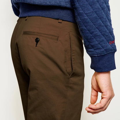 Orvis Limited Edition -Ultimate Khakis Trim Fit Plain-Front Pants