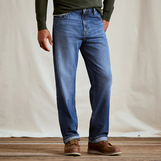 Orvis Affordable - Mavi® Marcel Classic Blue Loose Straight-Leg Jeans