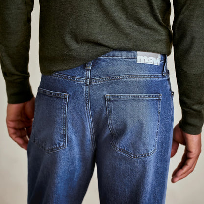 Orvis Affordable - Mavi® Marcel Classic Blue Loose Straight-Leg Jeans