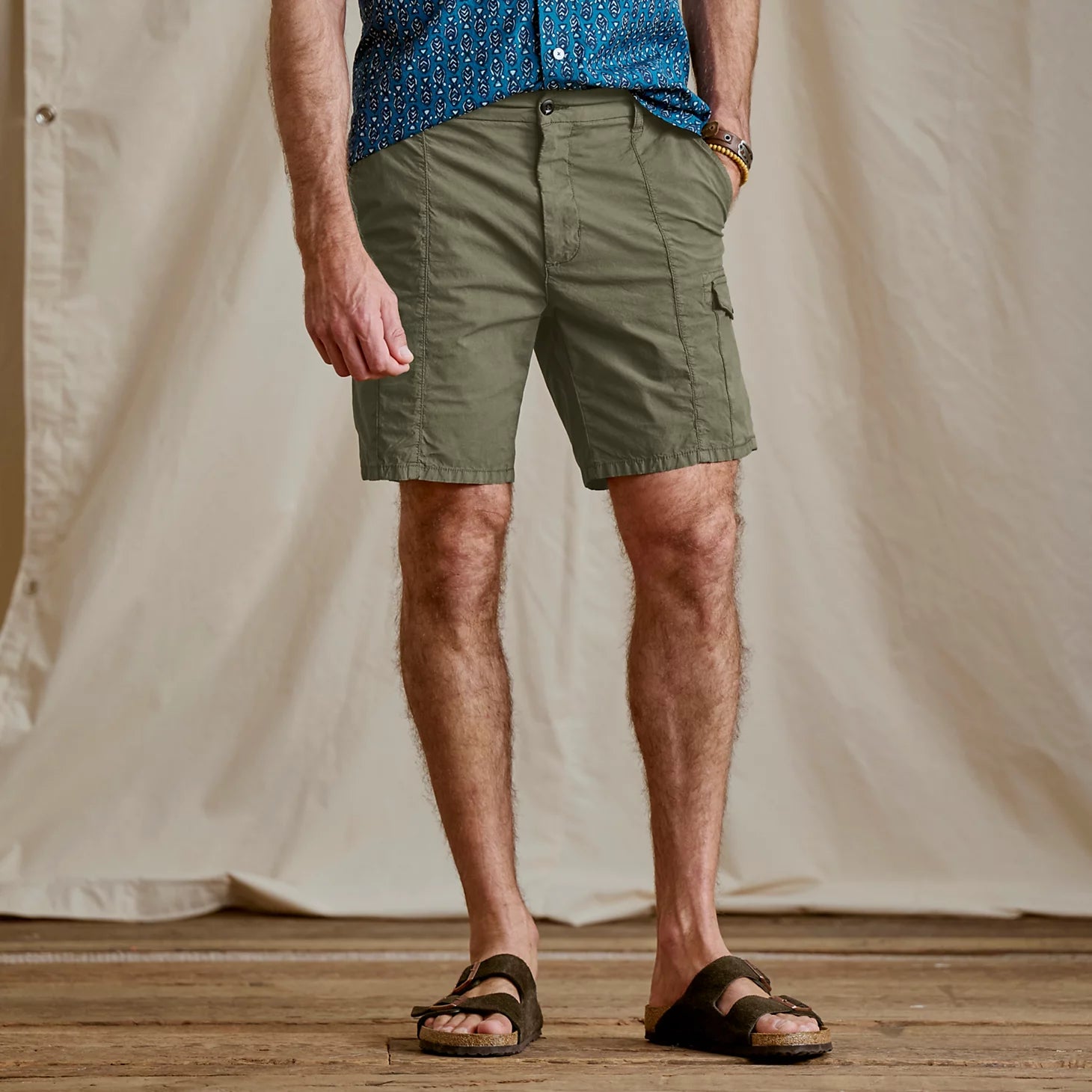 Orvis Special Offer - Men's 1856 Stretch Poplin Cargo Shorts