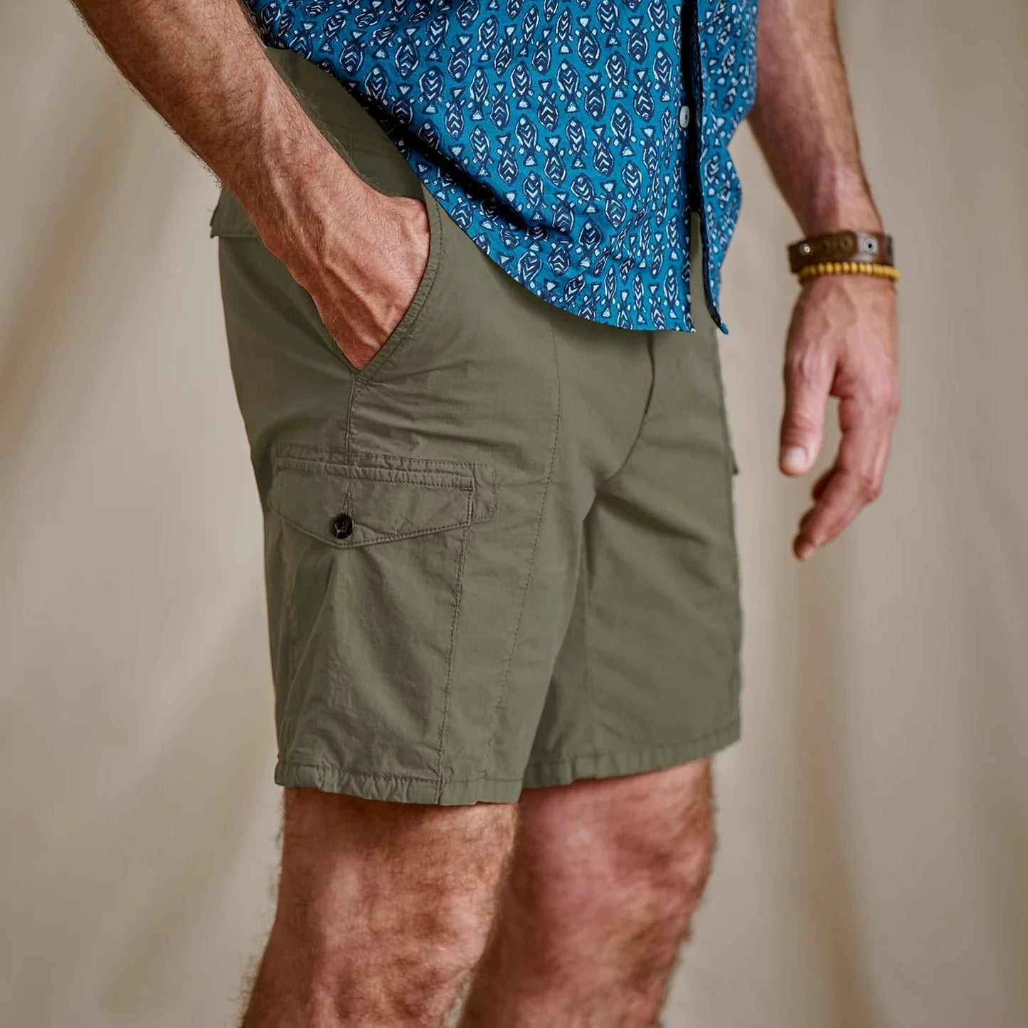Orvis Special Offer - Men's 1856 Stretch Poplin Cargo Shorts