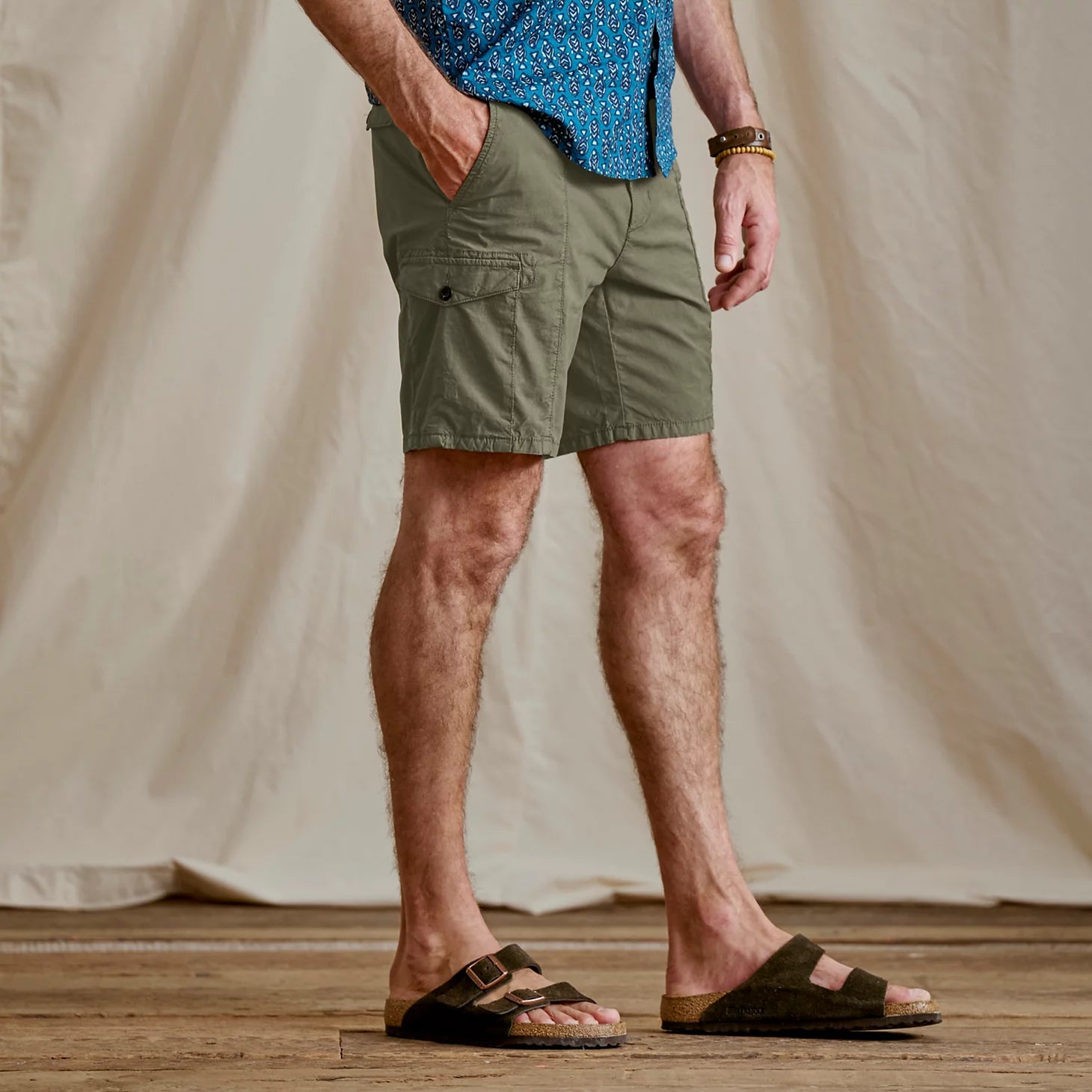 Orvis Special Offer - Men's 1856 Stretch Poplin Cargo Shorts