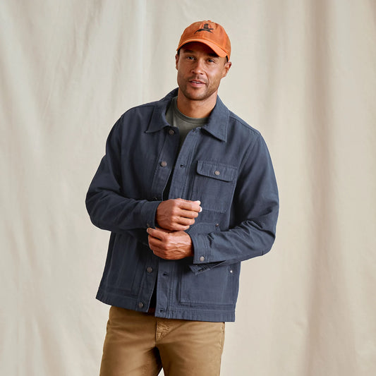 Orvis Customer Favorite -Garment-Dyed Hemp-Blend Utility Jacket