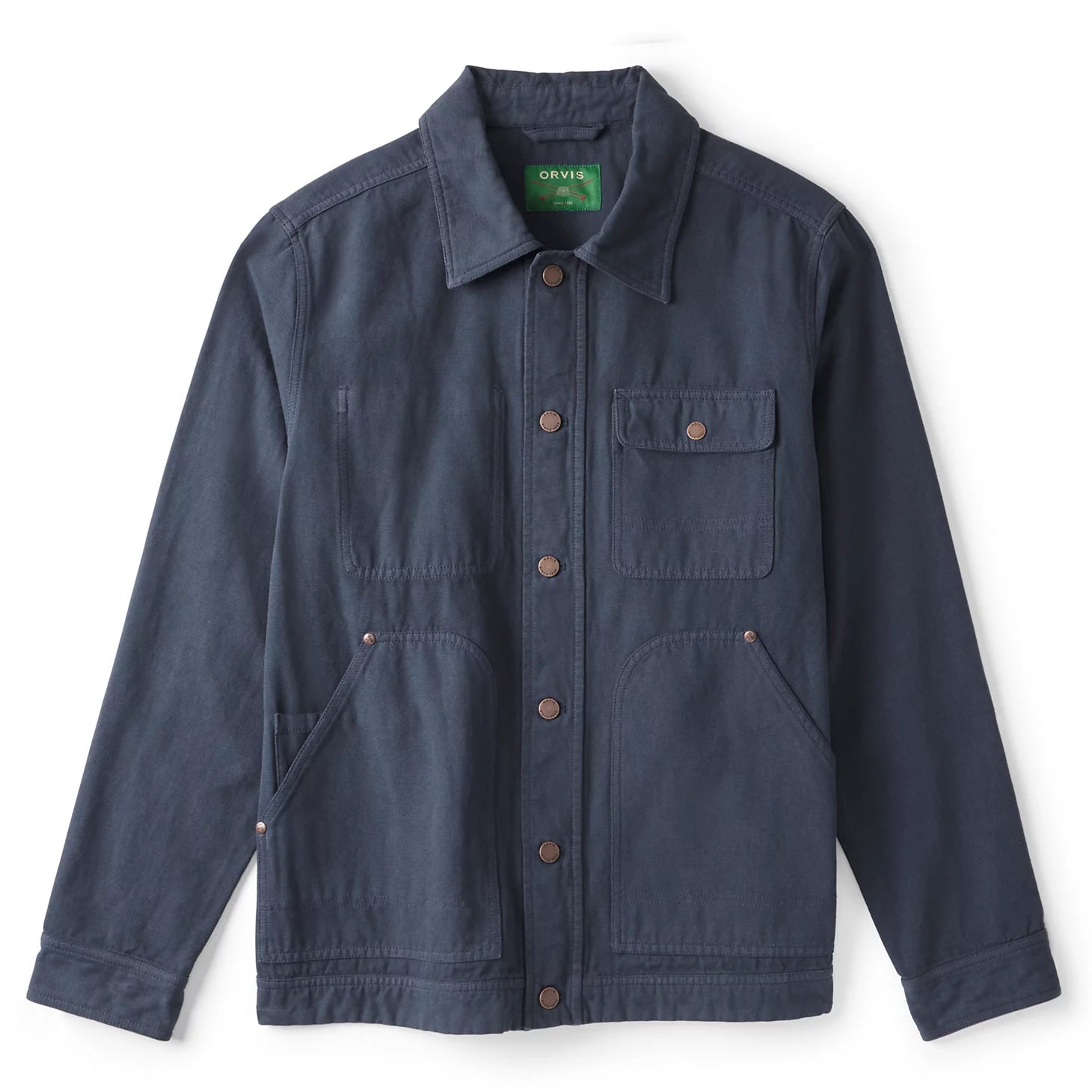 Orvis Customer Favorite -Garment-Dyed Hemp-Blend Utility Jacket