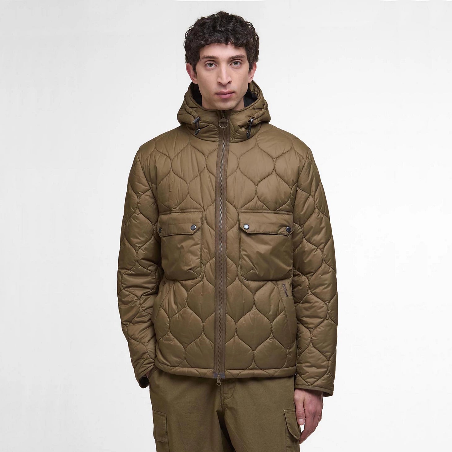 Orvis Affordable - Barbour® Re-Engineered Spey Quilted Hooded Jacket