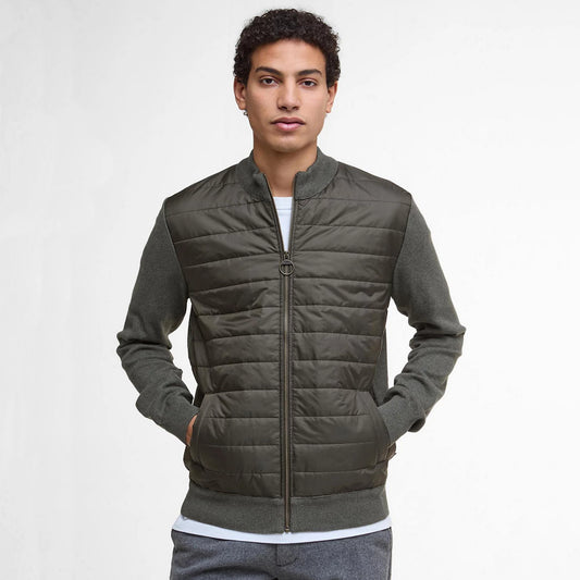Orvis Popular Choice - Barbour® Essential Carn Baffle Zip-Through Knitted Sweater