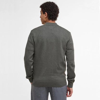 Orvis Popular Choice - Barbour® Essential Carn Baffle Zip-Through Knitted Sweater