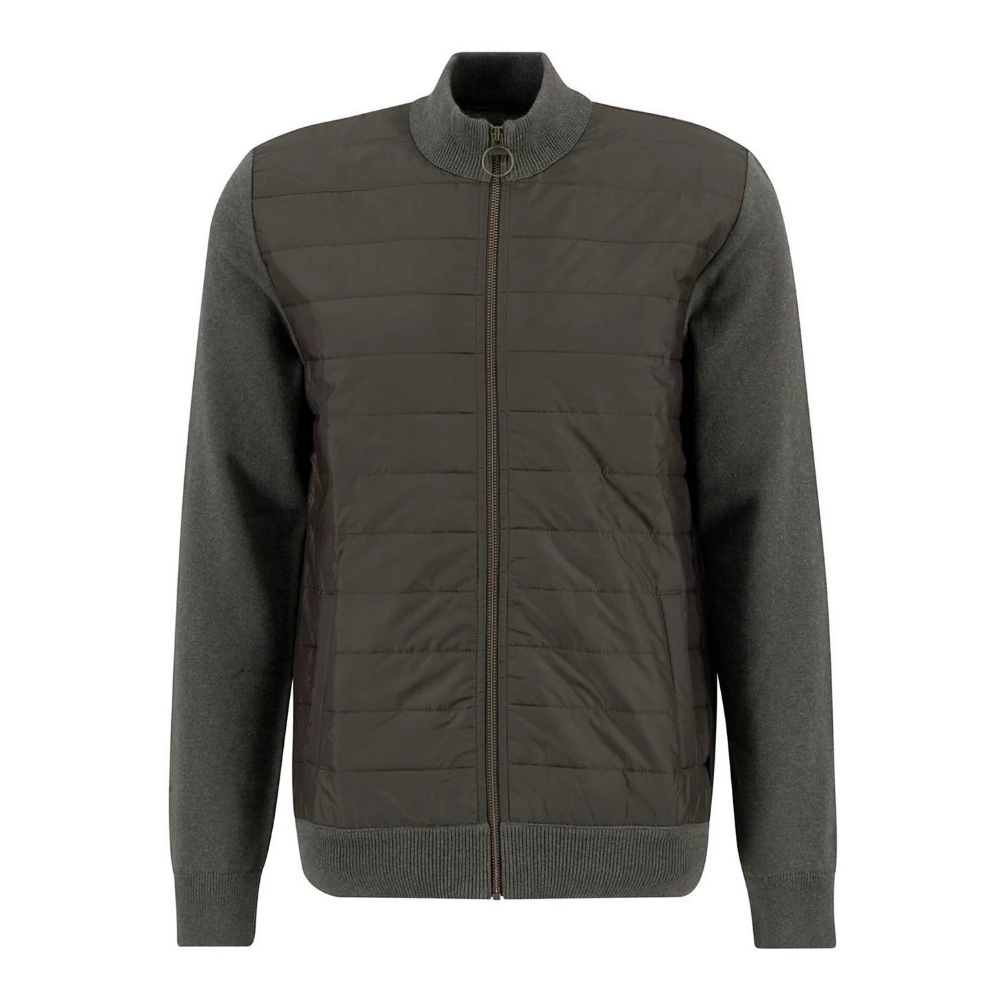 Orvis Popular Choice - Barbour® Essential Carn Baffle Zip-Through Knitted Sweater
