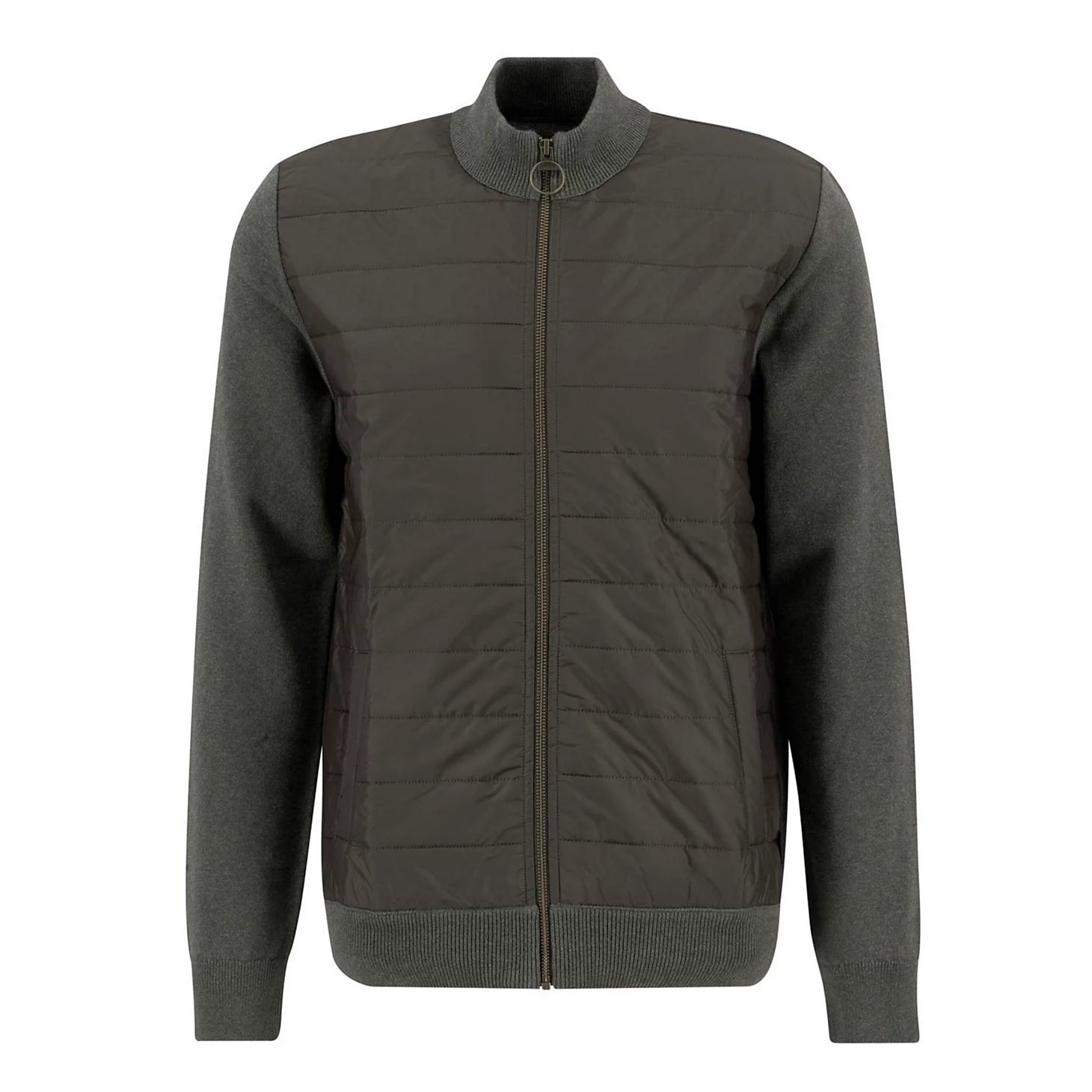 Orvis Popular Choice - Barbour® Essential Carn Baffle Zip-Through Knitted Sweater