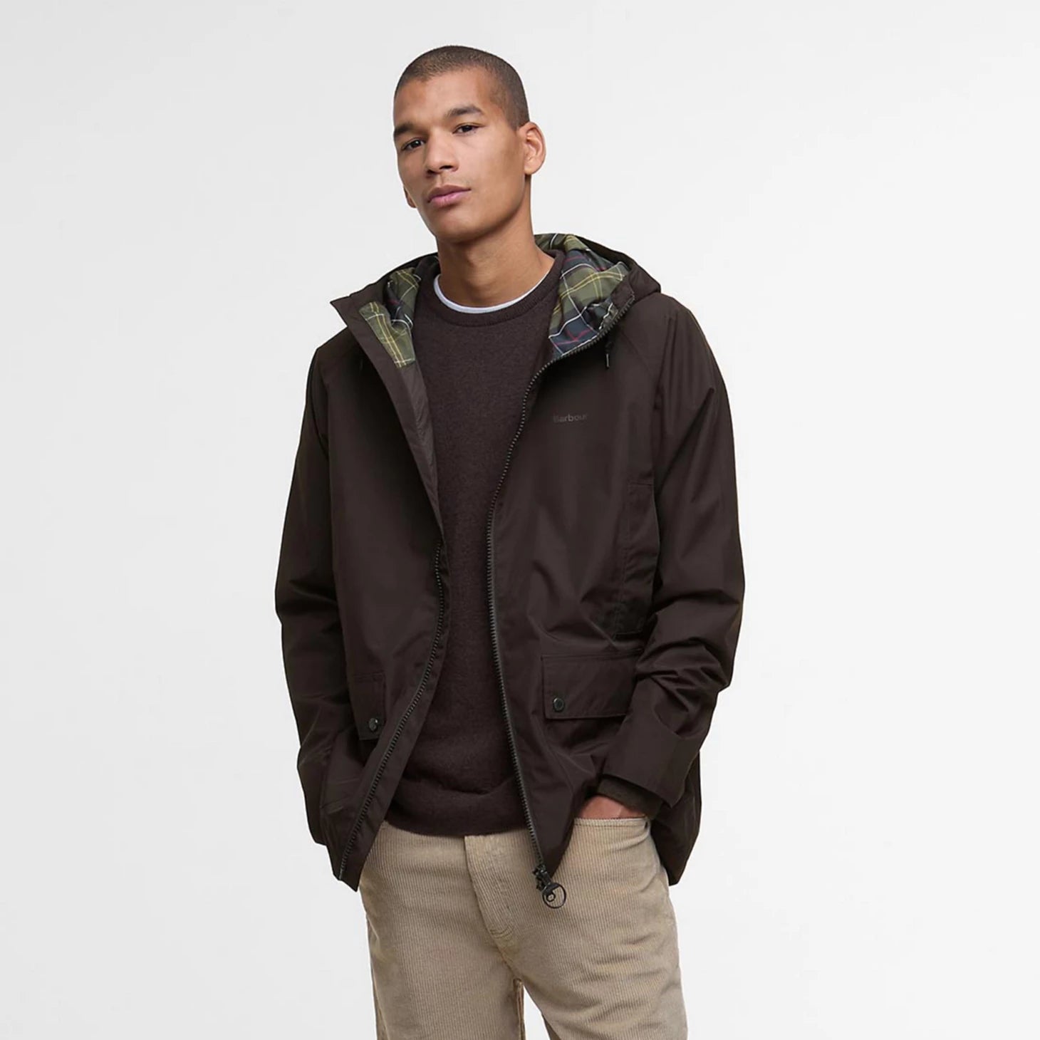 Orvis Budget Friendly - Barbour® Hooded Domus Waterproof Jacket