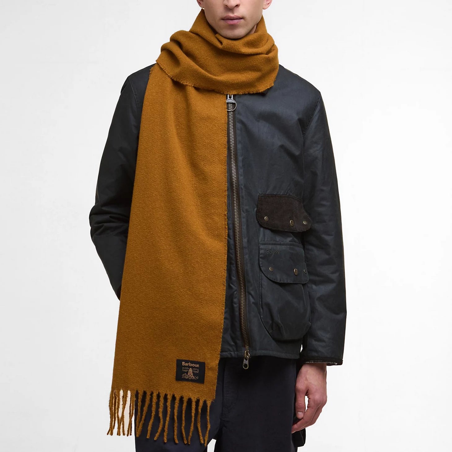 Orvis Featured - Barbour® Brandy Bouclé Scarf