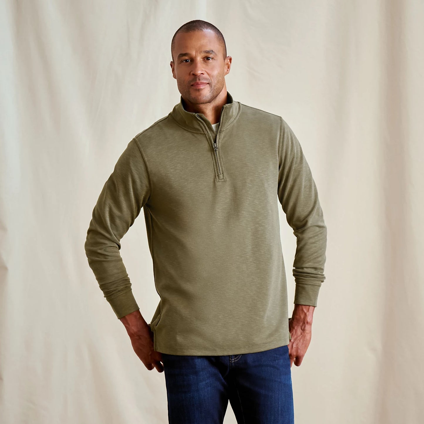 Orvis Limited Edition -Three Forks 1/4-Zip Sweatshirt