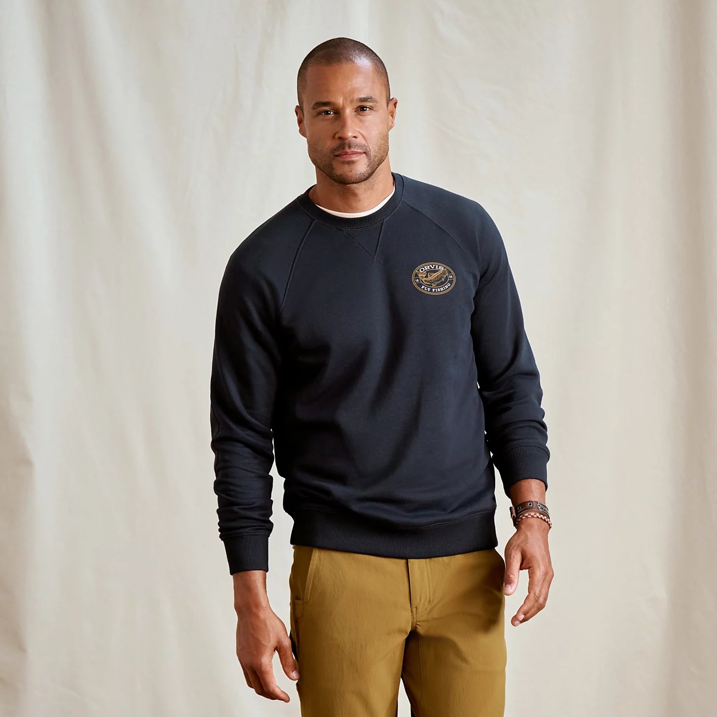 Orvis Affordable - Men's Campfire Crewneck Sweatshirt