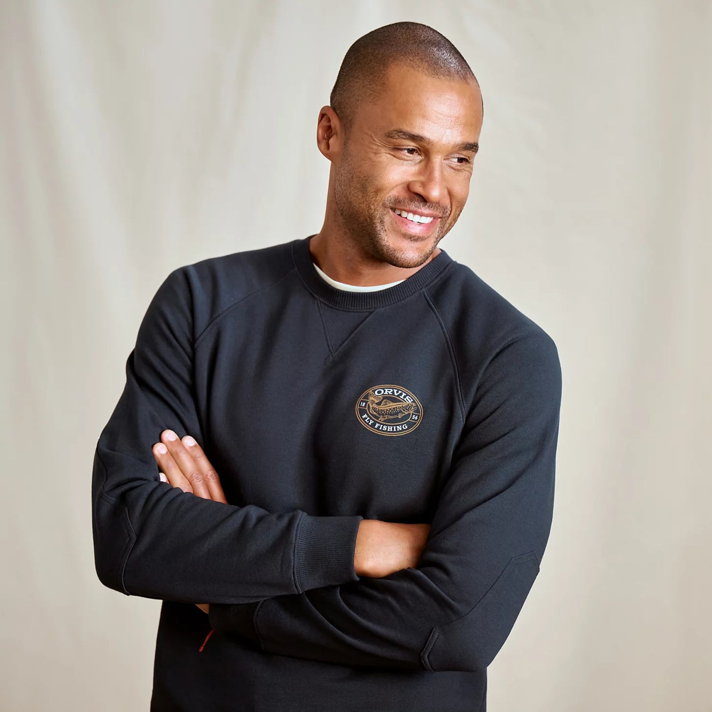 Orvis Affordable - Men's Campfire Crewneck Sweatshirt