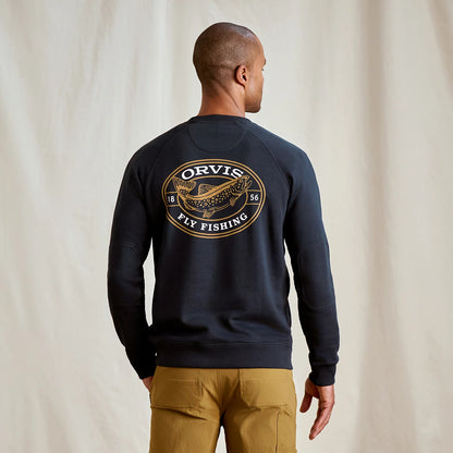 Orvis Affordable - Men's Campfire Crewneck Sweatshirt