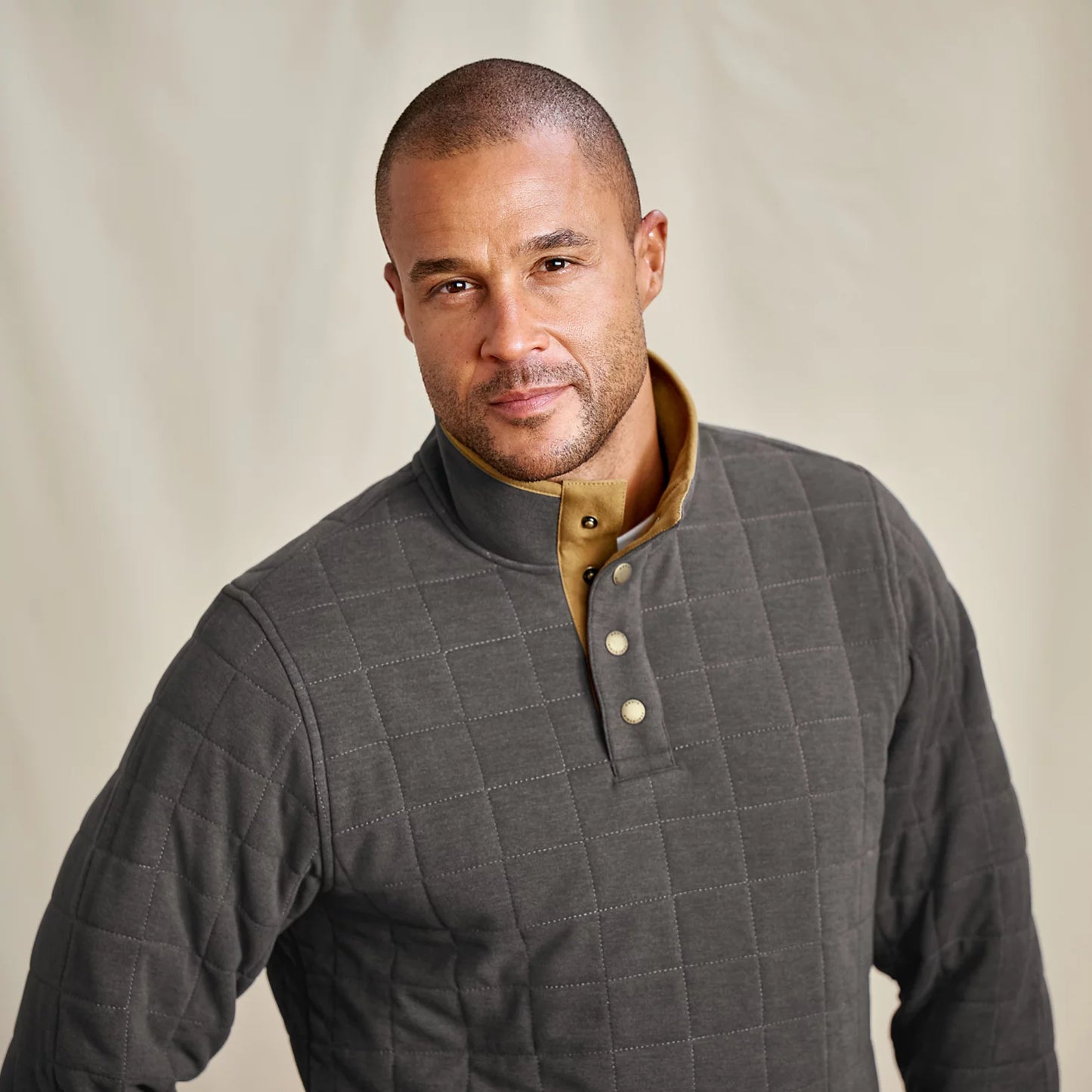 Orvis Budget Friendly - Men's Battenkill Quilted 1/4-Snap Sweatshirt