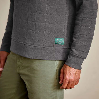 Orvis Budget Friendly - Men's Battenkill Quilted 1/4-Snap Sweatshirt