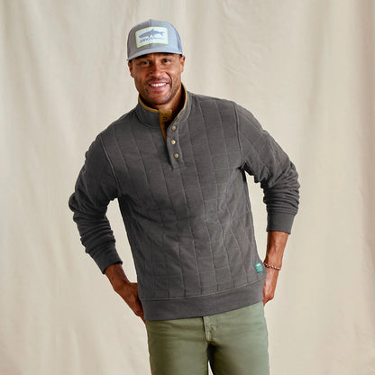 Orvis Budget Friendly - Men's Battenkill Quilted 1/4-Snap Sweatshirt