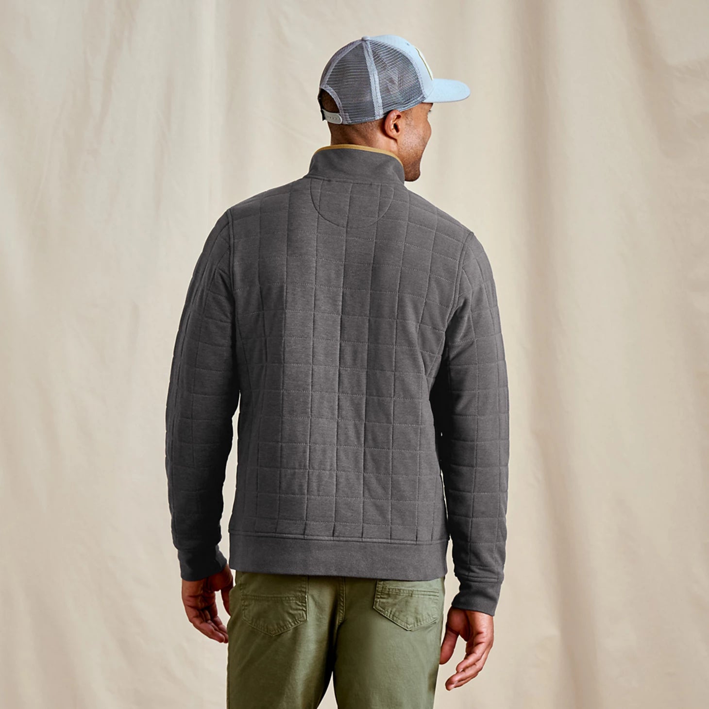 Orvis Budget Friendly - Men's Battenkill Quilted 1/4-Snap Sweatshirt