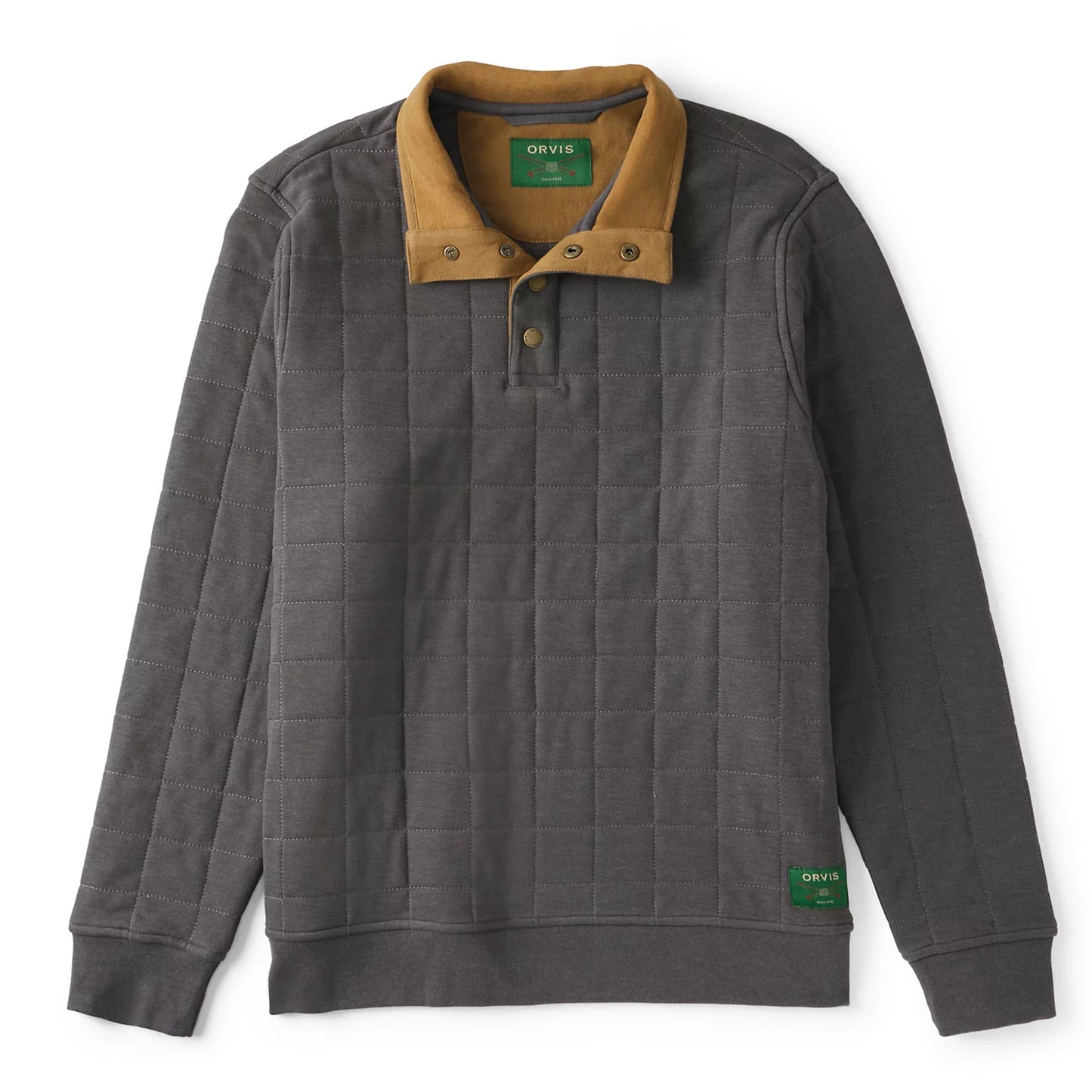 Orvis Budget Friendly - Men's Battenkill Quilted 1/4-Snap Sweatshirt