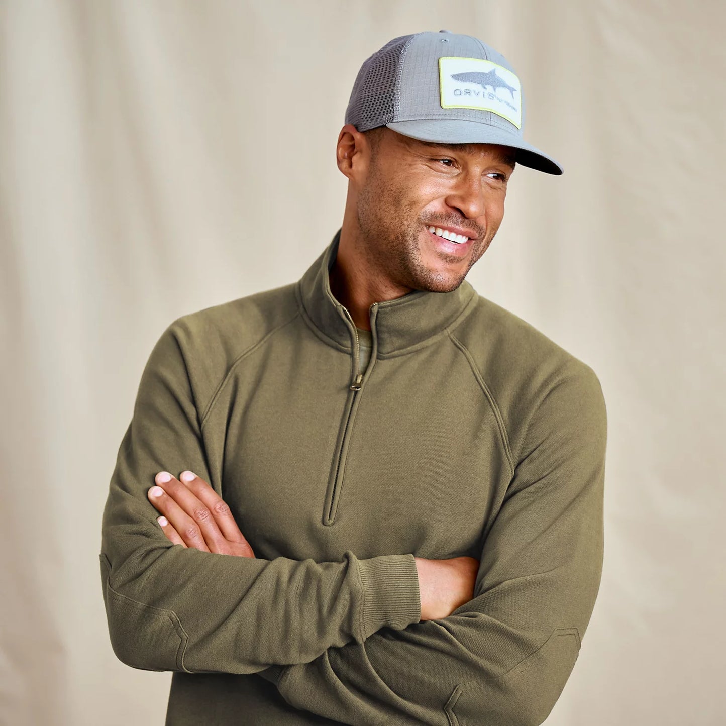 Orvis Great Deal - Men's Campfire 1/4-Zip Sweatshirt