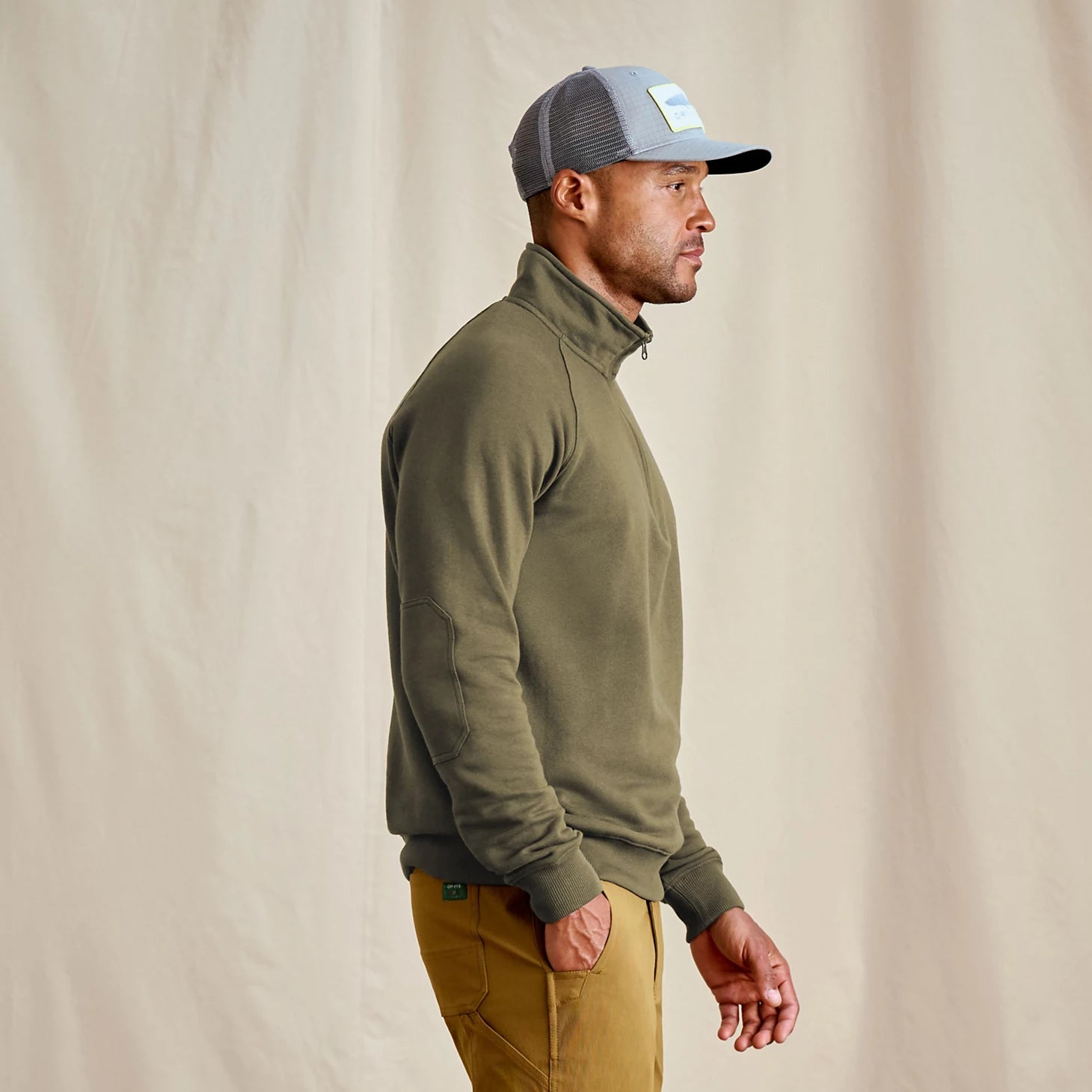 Orvis Great Deal - Men's Campfire 1/4-Zip Sweatshirt